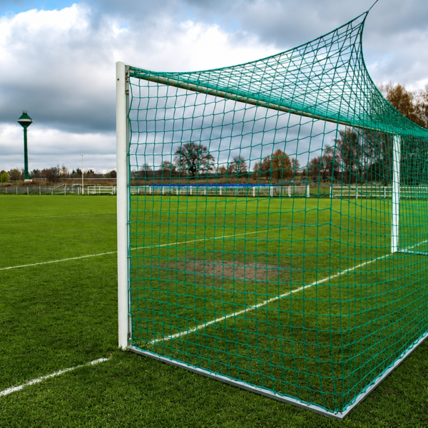 siatka na bramkę 7,5 x 2,5 m oczko 100 mm linka 3 mm PP bezwęzłowa